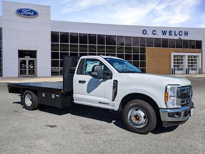 New 2023 Ford F-350 Regular Cab RWD, 12' Norstar SR Flatbed Truck for sale #00T92586 - photo 1