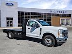 New 2023 Ford F-350 Regular Cab RWD, 12' Norstar SR Flatbed Truck for sale #00T92586 - photo 1