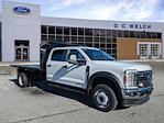 New 2024 Ford F-550 Crew Cab 4WD, PJ's Platform Body Flatbed Truck for sale #00T74252 - photo 1