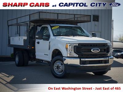 2022 Ford F-350 Regular Cab DRW 4x4, Flatbed Truck for sale #Z5615 - photo 1