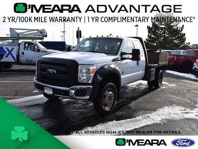 Used 2015 Ford F-550 XL Super Cab 4x4, Flatbed Truck for sale #E84913A - photo 1