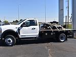 New 2024 Ford F-550 XL Regular Cab 4x4, 12' 4" Reading Platform Body Flatbed Truck for sale #RDA11914 - photo 5