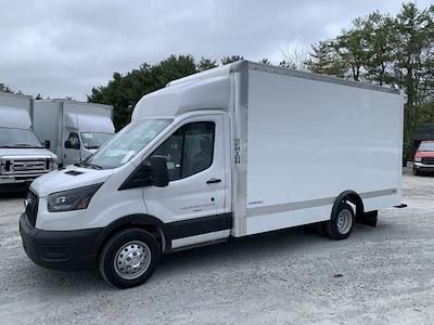2023 Ford Transit 350 HD DRW RWD, 14' Wabash Cargo Box Van With 24" Deep Interior Fold Up Shelving Package WU30200 for sale #WU30200 - photo 1