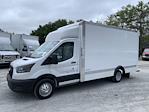 2023 Ford Transit 350 HD DRW RWD, 14' Wabash Cargo Box Van With 24" Deep Interior Fold Up Shelving Package WU30200 for sale #WU30200 - photo 1