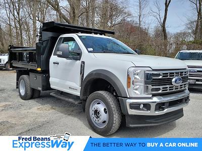 New 2024 Ford F-550 XL Regular Cab 4WD, 9' 3" Rugby Eliminator LP Steel Dump Truck for sale #WU40320 - photo 1