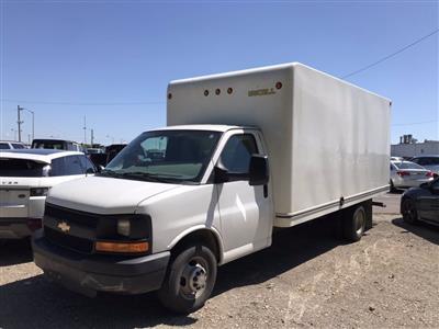 Used 2016 Chevrolet Express 3500 RWD, 16' Unicell Classicube Box Van for sale #CF9T008072A - photo 1
