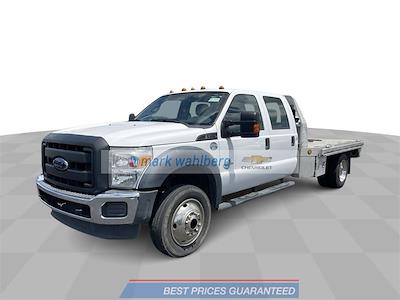 Used 2016 Ford F-550 XL Crew Cab 4WD, Flatbed Truck for sale #PCBZC62635 - photo 1