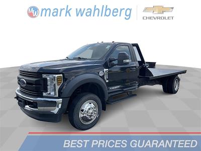 Used 2019 Ford F-550 XL Regular Cab 4WD, Flatbed Truck for sale #PCBZG84832 - photo 1