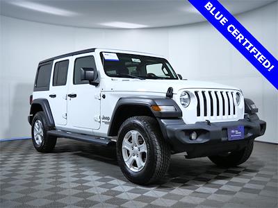 Used 2020 Jeep Wrangler Unlimited Sport 4x4, SUV for sale #7632XA - photo 1