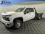 New 2024 Chevrolet Silverado 3500 Work Truck Crew Cab 4x4, Flatbed Truck for sale #G419397 - photo 1