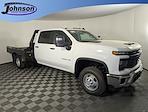 New 2024 Chevrolet Silverado 3500 Work Truck Crew Cab 4x4, Flatbed Truck for sale #G419397 - photo 4