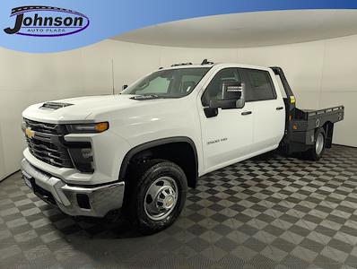 New 2024 Chevrolet Silverado 3500 Work Truck Crew Cab 4x4, Flatbed Truck for sale #G422930 - photo 1