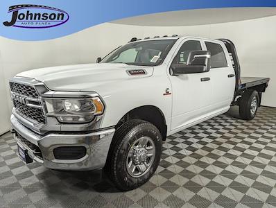 New 2024 Ram 3500 Tradesman Crew Cab 4x4, Flatbed Truck for sale #C484712 - photo 1