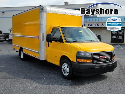 Used 2019 GMC Savana 3500 4x2, Box Van for sale #317427 - photo 1