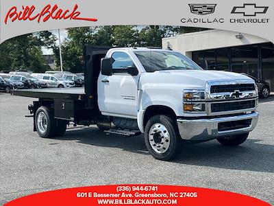 New 2023 Chevrolet Silverado 5500 Work Truck Regular Cab 4x2, Knapheide Value-Master X Flatbed Truck for sale #CM2395 - photo 1