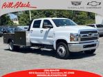 New 2024 Chevrolet Silverado 5500 Work Truck Crew Cab 4x2, CM Truck Beds TM Deluxe Flatbed Truck for sale #CM24139 - photo 1