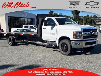 New 2024 Chevrolet Silverado 6500 Work Truck Regular Cab 4x2, 22' PJ's Platform Body Flatbed Truck for sale #CM24144 - photo 1