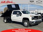 New 2024 Chevrolet Silverado 3500 Work Truck Crew Cab 4WD, 9' 5" Knapheide Value-Master X Flatbed Truck for sale #CM24180 - photo 1