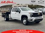 New 2024 Chevrolet Silverado 3500 Work Truck Crew Cab 4WD, 9' 4" Knapheide PGTD Gooseneck Flatbed Truck for sale #CM24186 - photo 1