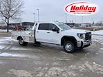 2024 GMC Sierra 3500 Crew Cab 4WD, Flatbed Truck for sale #24G464 - photo 1