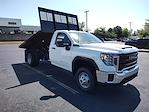 Used 2022 GMC Sierra 3500 Pro Regular Cab RWD, Commercial Truck & Van Equipment Flatbed Truck for sale #Q76139N - photo 1