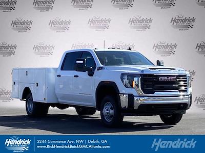 New 2024 GMC Sierra 3500 Pro Crew Cab 4WD, 8' 2" Warner Select Pro Service Truck for sale #R07468 - photo 1