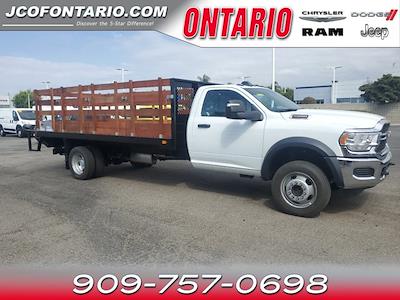 New 2024 Ram 5500 Tradesman Regular Cab RWD, 16' Marathon Stake Bed for sale #24D758 - photo 1