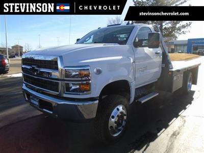 Used 2019 Chevrolet Silverado 5500 Work Truck Regular Cab 4x4, Flatbed Truck for sale #L5740A - photo 1