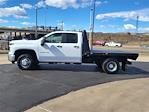 New 2024 Chevrolet Silverado 3500 Work Truck Double Cab 4x4, 8' 6" Blue Ridge Manufacturing Mustang Flatbed Truck for sale #SCL240302 - photo 4
