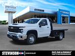 New 2024 Chevrolet Silverado 3500 Work Truck Regular Cab 4x4, Flatbed Truck for sale #SCL240484 - photo 1