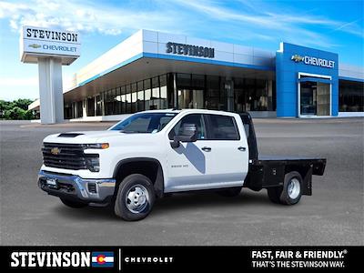 New 2024 Chevrolet Silverado 3500 Work Truck Crew Cab 4x4, Flatbed Truck for sale #SCL240755 - photo 1