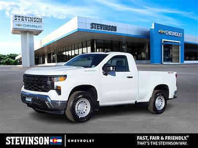 New 2025 Chevrolet Silverado 1500 Work Truck Regular Cab 4WD, Pickup for sale #SCL250075 - photo 1