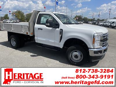 New 2023 Ford F-350 XL Regular Cab 4x4, Knapheide Aluminum PGTB Flatbed Truck for sale #PDA10527 - photo 1