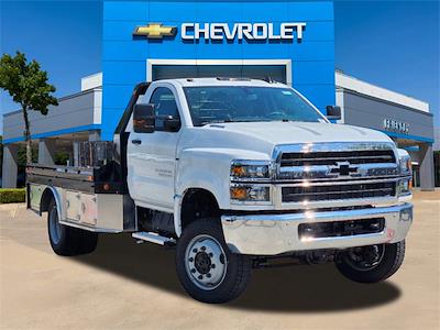 New 2023 Chevrolet Silverado 4500 Work Truck Regular Cab 4x4, 11' Hillsboro STA 1000 Hybrid Flatbed Truck for sale #PH698508 - photo 1