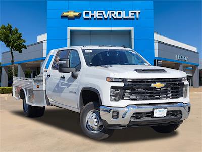 2024 Chevrolet Silverado 3500 Crew Cab 4x4, Flatbed Truck for sale #RF416976 - photo 1