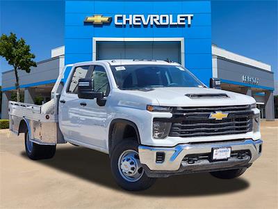 2024 Chevrolet Silverado 3500 Crew Cab 4x4, Flatbed Truck for sale #RF417527 - photo 1