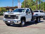 New 2024 Chevrolet Silverado 3500 Work Truck Regular Cab 4x2, 11' 6" Knapheide PGTB Utility Gooseneck Flatbed Truck for sale #RF427894 - photo 3