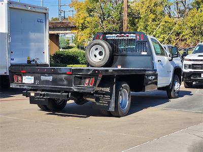 New 2025 Chevrolet Silverado 3500 Work Truck Regular Cab 4x2, 11' 6" Knapheide PGTB Utility Gooseneck Flatbed Truck for sale #SF131013 - photo 2