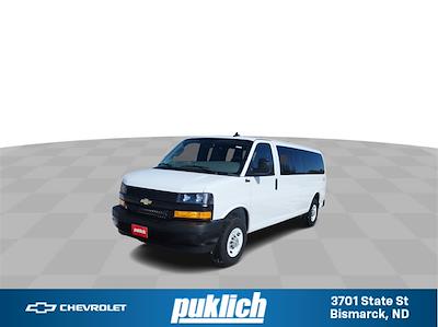 2023 Chevrolet Express 3500 RWD, Quigley Motor Company 4x4 Empty Cargo Van for sale #FP027 - photo 1