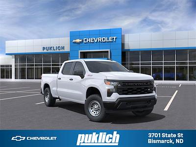 New 2025 Chevrolet Silverado 1500 Work Truck Crew Cab 4WD, Pickup for sale #WS011 - photo 1