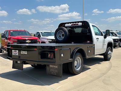 2024 Chevrolet Silverado 3500 Regular Cab SRW 4x4, Knapheide PGTC Gooseneck Flatbed Truck for sale #C24-968 - photo 2