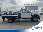 New 2024 Ford F-450 XL Regular Cab 4WD, 9' Bedrock Diamond Series Flatbed Truck for sale #TDA10658 - photo 1