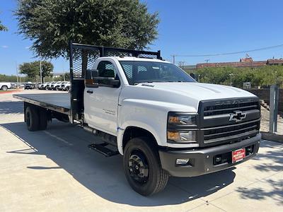 New 2024 Chevrolet Silverado 6500 LT Regular Cab RWD, 20' Bedrock Limestone Series Flatbed Truck for sale #241340 - photo 1