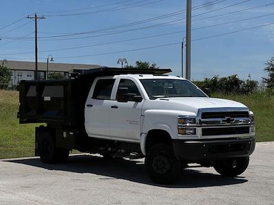 New 2024 Chevrolet Silverado 5500 Work Truck Crew Cab 4WD, Crysteel Landscape Tipper Landscape Dump for sale #241506 - photo 1