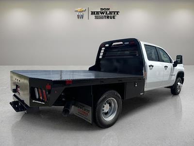 New 2024 Chevrolet Silverado 3500 Work Truck Crew Cab 4WD, CM Truck Beds RD Model Flatbed Truck for sale #241750 - photo 1