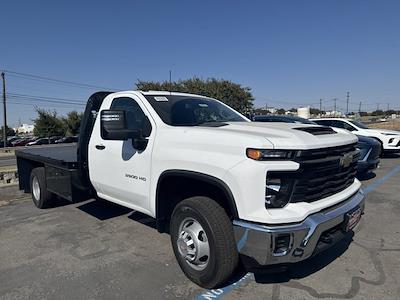 2025 Chevrolet Silverado 3500 Regular Cab 4WD, Knapheide PGTB Utility Gooseneck Flatbed Truck for sale #250331 - photo 1