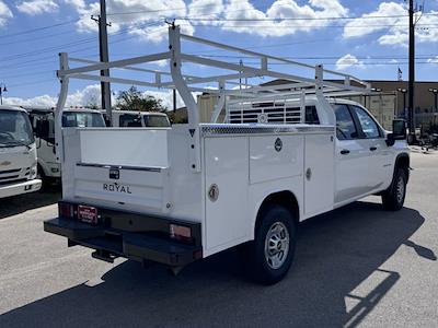 New 2025 Chevrolet Silverado 2500 Work Truck Crew Cab RWD, 8' 2" Royal Truck Body Service Body Service Truck for sale #250353 - photo 2