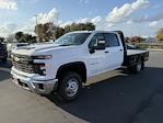 New 2025 Chevrolet Silverado 3500 Work Truck Crew Cab 4WD, 9' 10" Knapheide PGTC Gooseneck Flatbed Truck for sale #250594 - photo 4