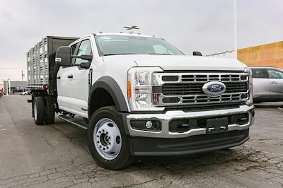 New 2023 Ford F-550 XL Crew Cab 4x4, 12' Morgan Truck Body Prostake Stake Bed for sale #231183TZ - photo 1