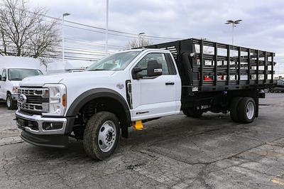 New 2024 Ford F-550 XL Regular Cab 4x4, 16' Rugby Series 2000 Stake Bed for sale #240127TZ - photo 1